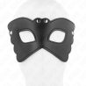 Kink - Masque En Cuirette Forme Papillon 20 X 9 Cm